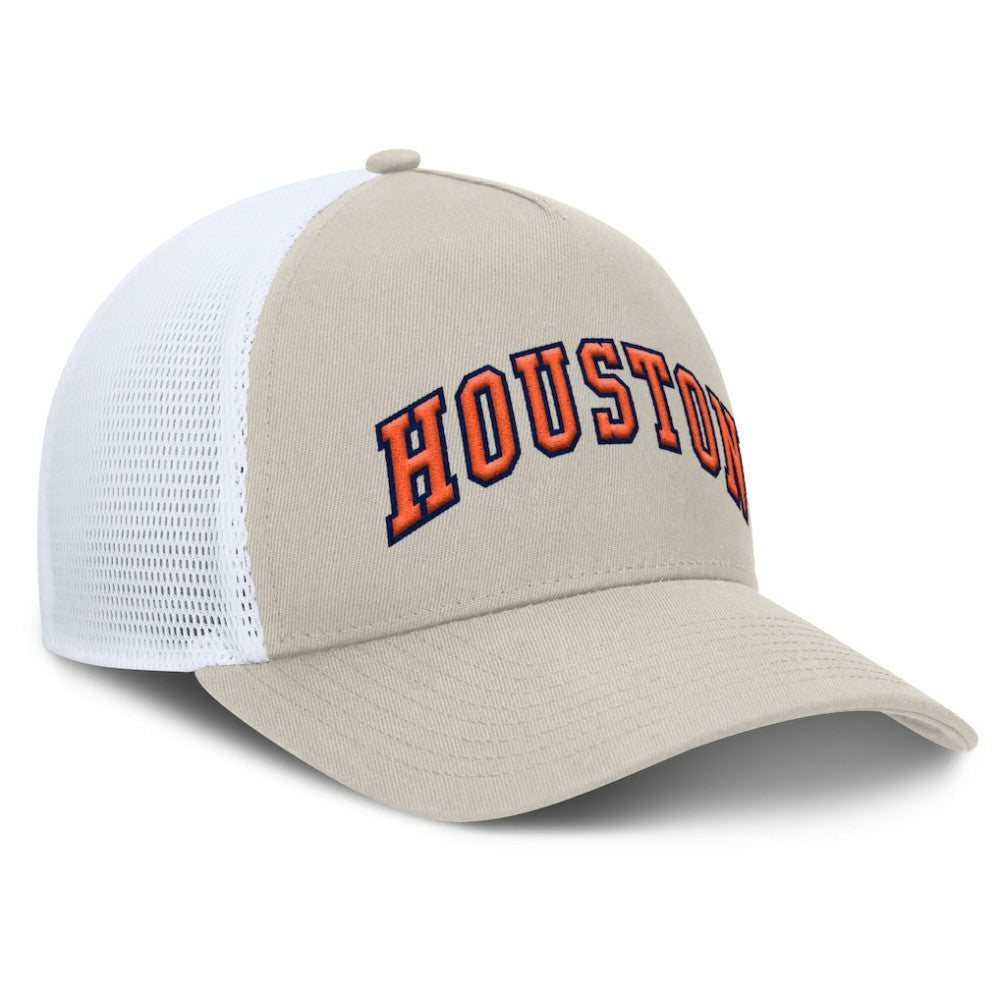 Houston Astros Fanatics Heritage Light Khaki A-Frame Adjustable Hat discount