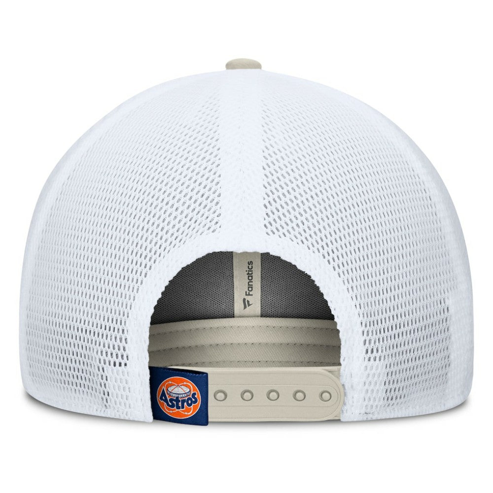 Houston Astros Fanatics Heritage Light Khaki A-Frame Adjustable Hat discount