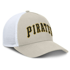 Pittsburgh Pirates Fanatics Heritage Light Khaki A-Frame Adjustable Hat Online