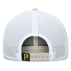 Pittsburgh Pirates Fanatics Heritage Light Khaki A-Frame Adjustable Hat Online