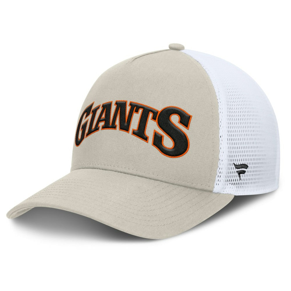 San Francisco Giants Fanatics Heritage Light Khaki A-Frame Adjustable Hat Near Me