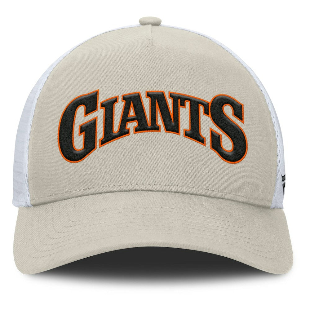 San Francisco Giants Fanatics Heritage Light Khaki A-Frame Adjustable Hat Near Me