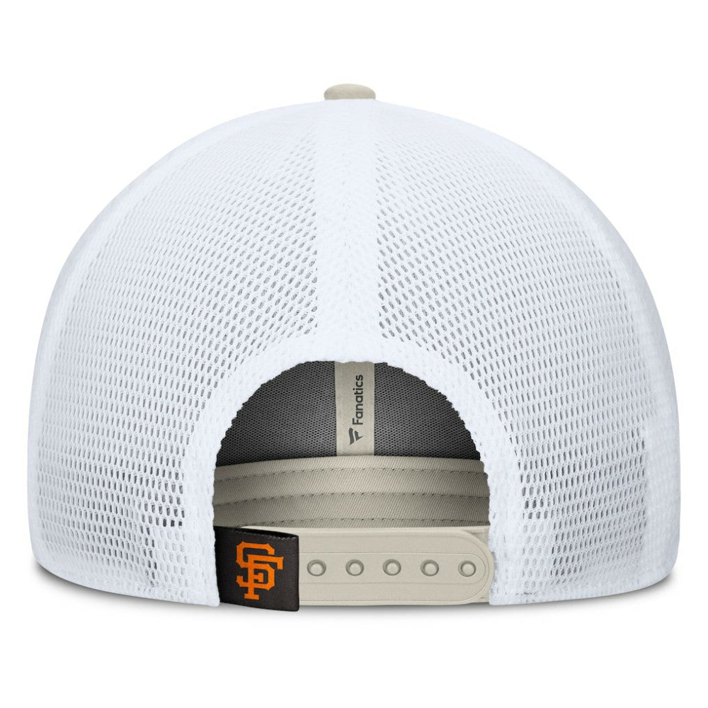 San Francisco Giants Fanatics Heritage Light Khaki A-Frame Adjustable Hat Near Me