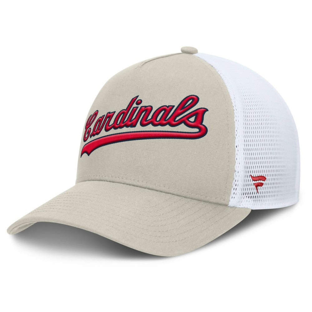St. Louis Cardinals Fanatics Heritage Light Khaki A-Frame Adjustable Hat Sale
