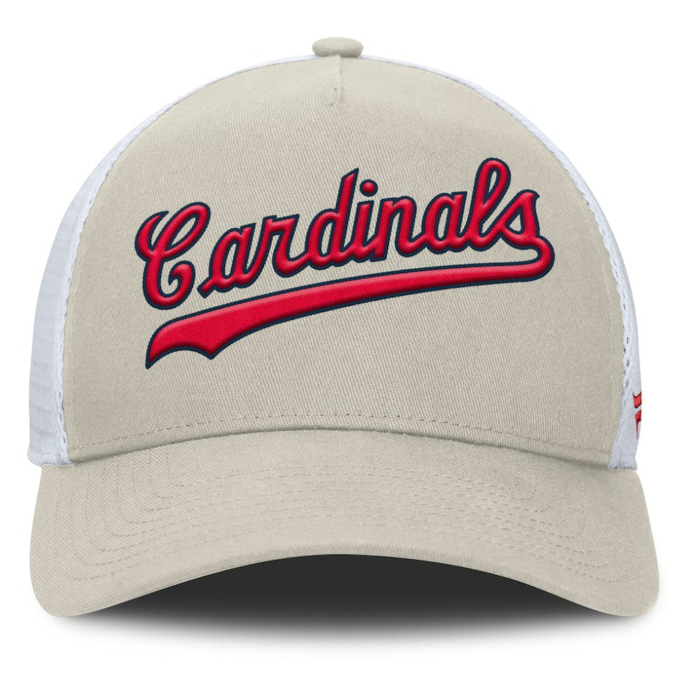 St. Louis Cardinals Fanatics Heritage Light Khaki A-Frame Adjustable Hat Sale