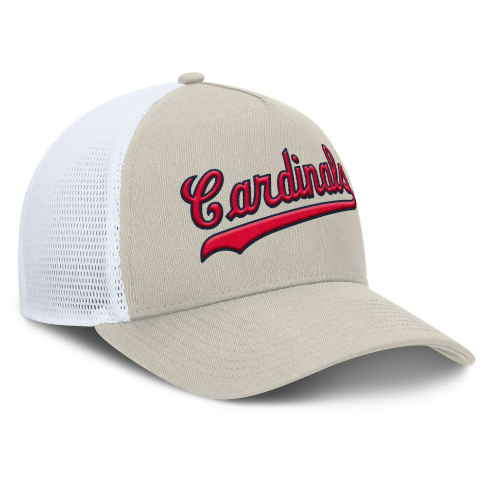 St. Louis Cardinals Fanatics Heritage Light Khaki A-Frame Adjustable Hat Sale