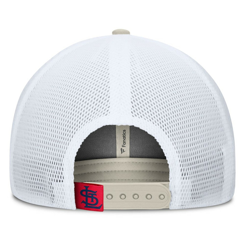 St. Louis Cardinals Fanatics Heritage Light Khaki A-Frame Adjustable Hat Sale