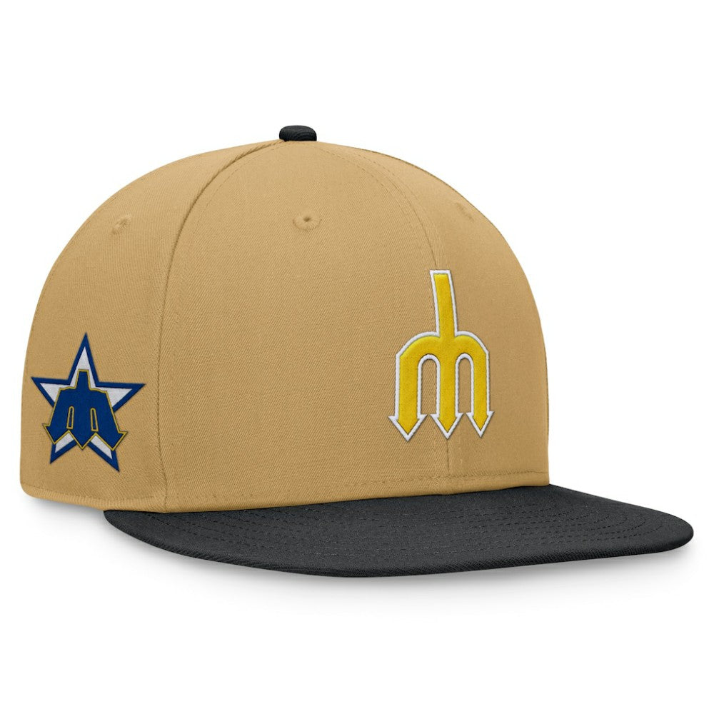 Seattle Mariners Fanatics  Heritage Two-Tone Fitted Hat discount