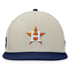 Houston Astros Fanatics Team Two-Tone Snapback Hat Lifestyle