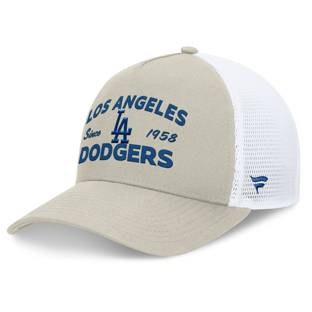 Los Angeles Dodgers Fanatics A-Frame Trucker Adjustable Hat Clearance