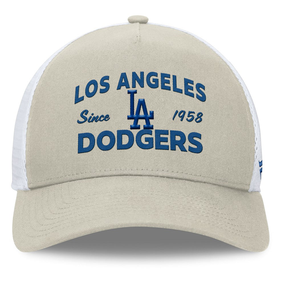 Los Angeles Dodgers Fanatics A-Frame Trucker Adjustable Hat Clearance