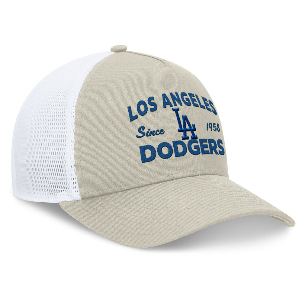 Los Angeles Dodgers Fanatics A-Frame Trucker Adjustable Hat Clearance