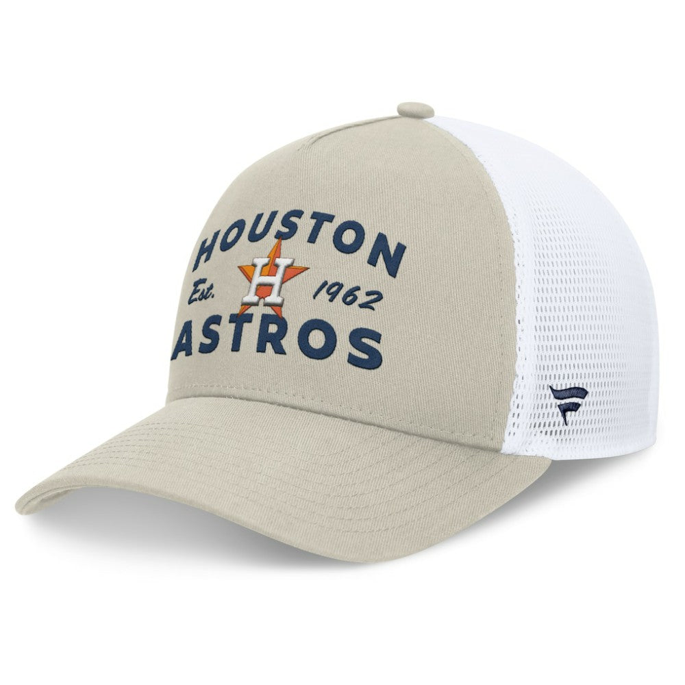 Houston Astros Fanatics A-Frame Trucker Adjustable Hat Near Me