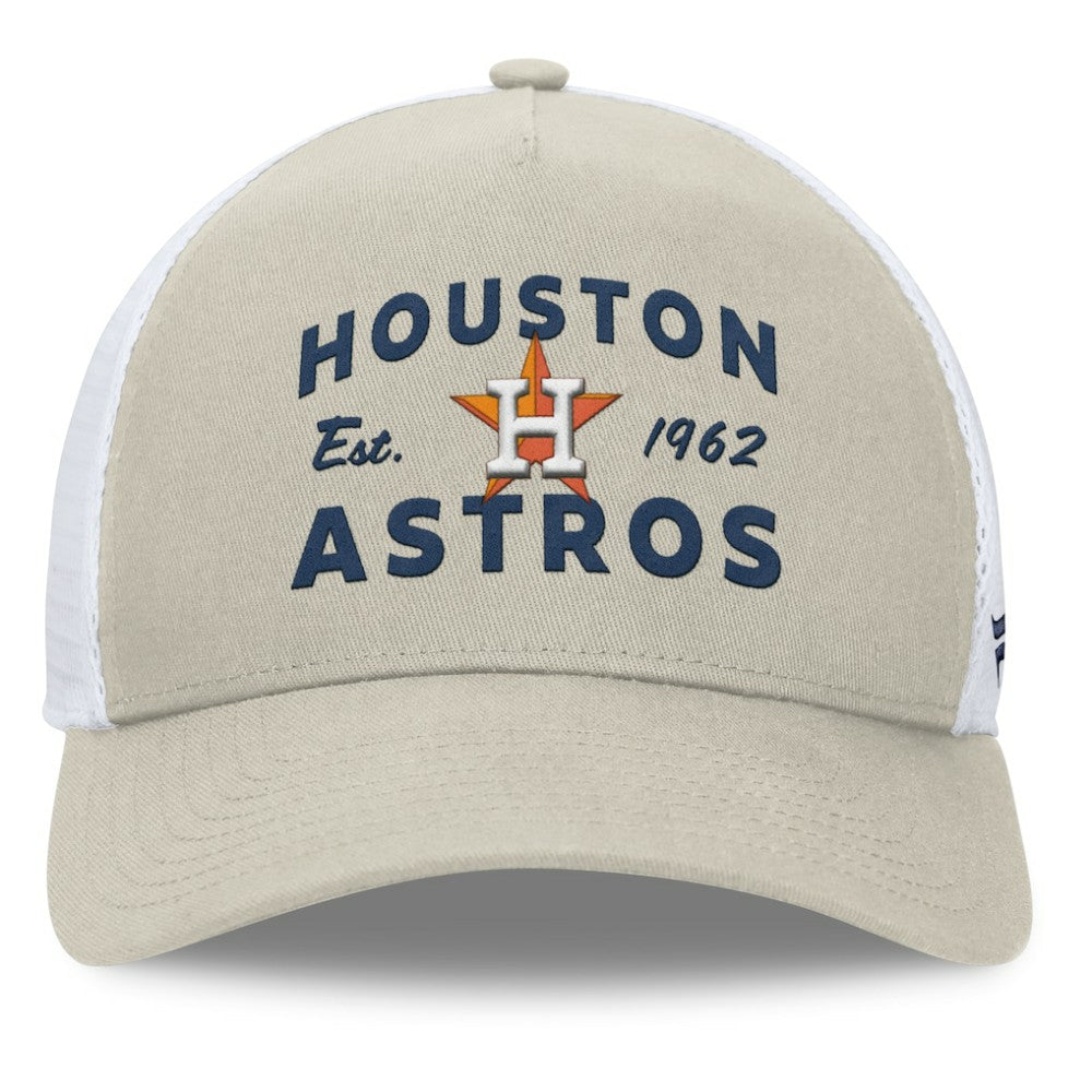 Houston Astros Fanatics A-Frame Trucker Adjustable Hat Near Me