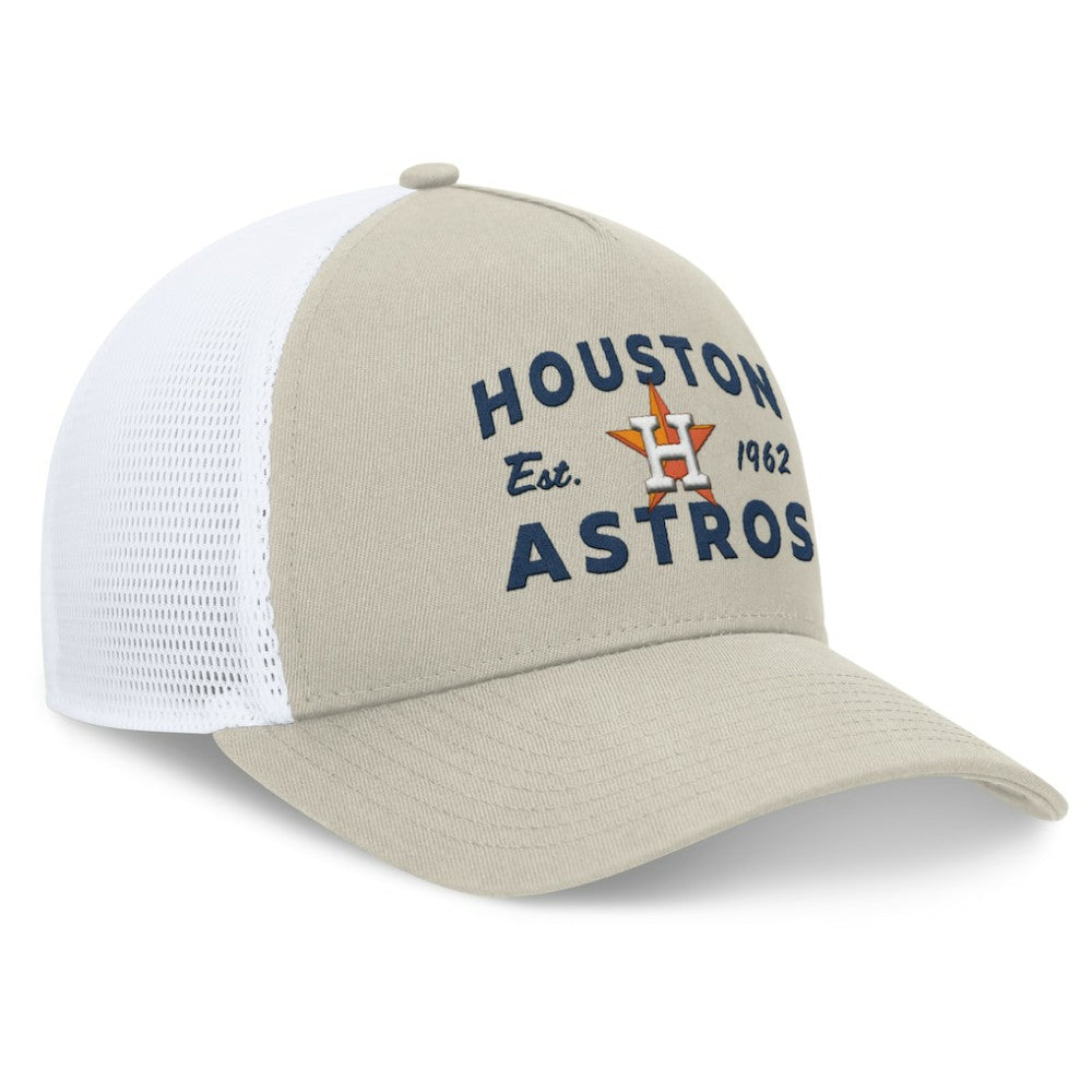 Houston Astros Fanatics A-Frame Trucker Adjustable Hat Near Me