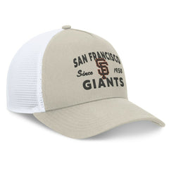San Francisco Giants Fanatics A-Frame Trucker Adjustable Hat Clearance