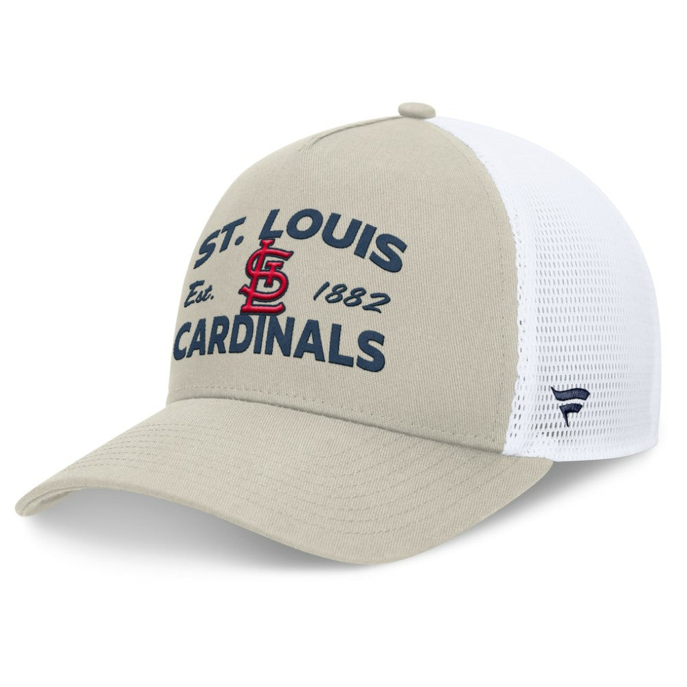 St. Louis Cardinals Fanatics A-Frame Trucker Adjustable Hat Clearance