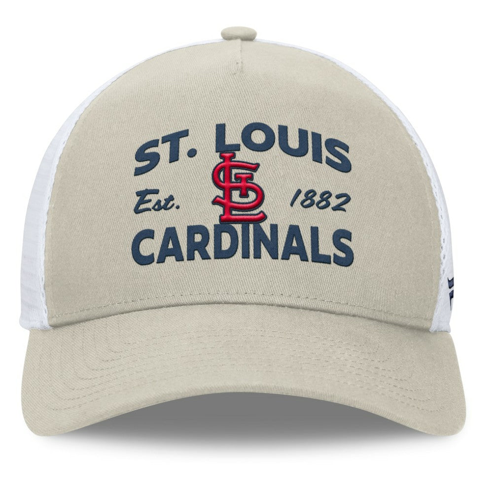 St. Louis Cardinals Fanatics A-Frame Trucker Adjustable Hat Clearance