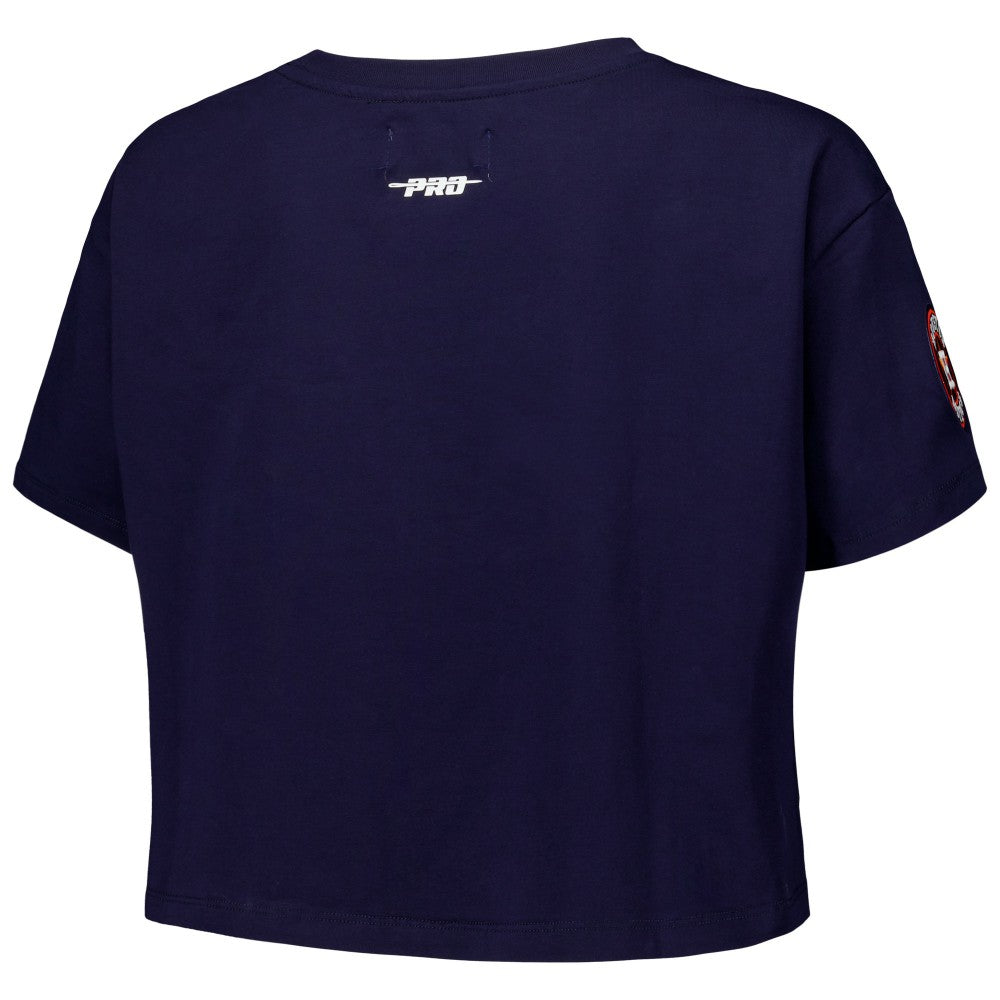 Houston Astros Pro Standard Women's Made To Play Boxy Cropped T-Shirt On Sale