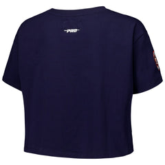 Houston Astros Pro Standard Women's Made To Play Boxy Cropped T-Shirt On Sale
