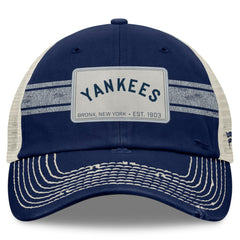 New York Yankees Fanatics  Heritage Stripe Trucker Adjustable Hat Near Me