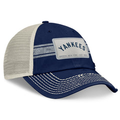 New York Yankees Fanatics  Heritage Stripe Trucker Adjustable Hat Near Me