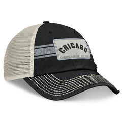 Chicago White Sox Fanatics  Heritage Stripe Trucker Adjustable Hat Lifestyle
