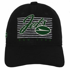 New York Jets Youth Retro Wooly Adjustable Hat Black - NFL