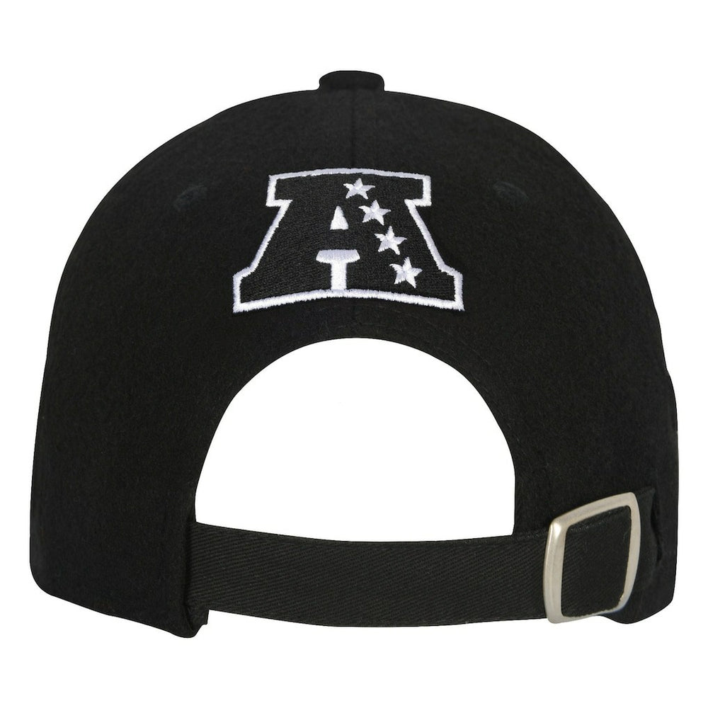 Las Vegas Raiders Youth Retro Wooly Adjustable Hat Black - NFL