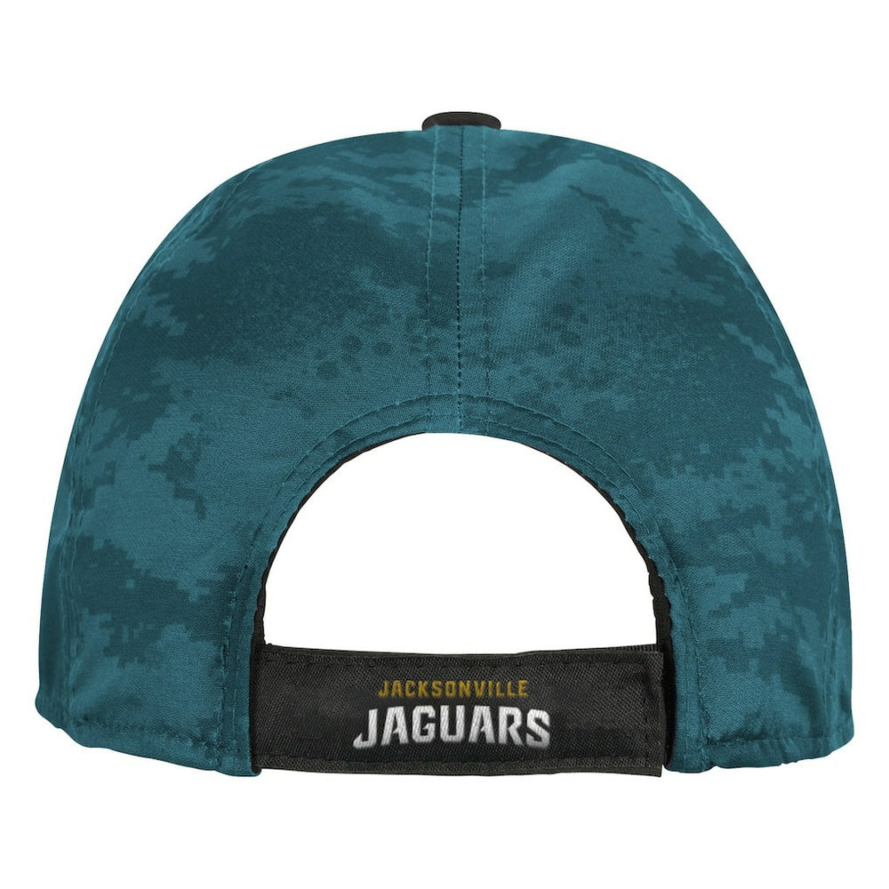 Jacksonville Jaguars Youth Combine Two-Tone Adjustable Hat Black/Teal - NFL