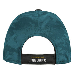 Jacksonville Jaguars Youth Combine Two-Tone Adjustable Hat Black/Teal - NFL