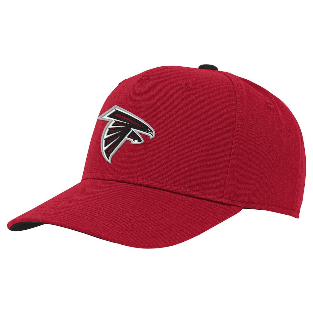 Atlanta Falcons Youth Team Pre-Curved Adjustable Hat Red - NFL