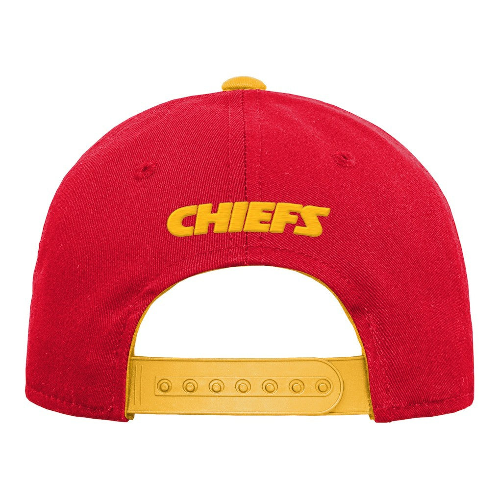 Kansas City Chiefs Youth Team Pre-Curved Adjustable Hat Red - NFL