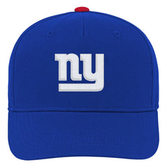 New York Giants Youth Team Pre-Curved Adjustable Hat Royal - NFL