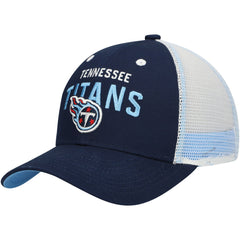 Tennessee Titans Youth Core Lockup Trucker Adjustable Hat Navy - NFL