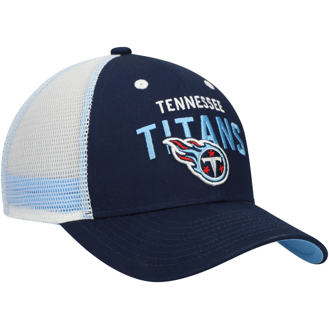 Tennessee Titans Youth Core Lockup Trucker Adjustable Hat Navy - NFL