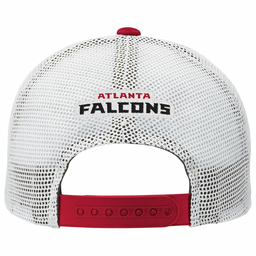 Atlanta Falcons Youth Core Lockup Trucker Adjustable Hat Red - NFL