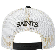 New Orleans Saints Youth Core Lockup Trucker Adjustable Hat Black - NFL