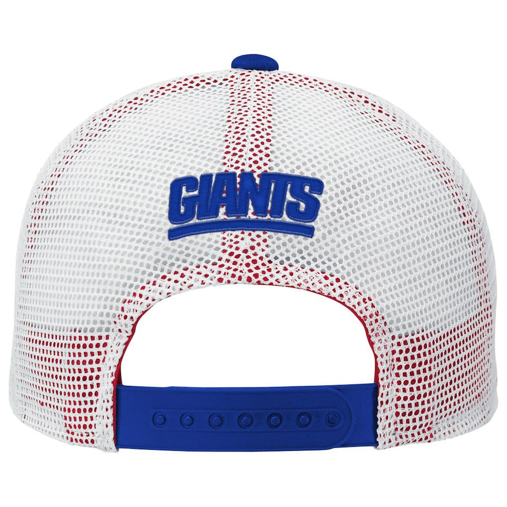 New York Giants Youth Core Lockup Trucker Adjustable Hat Royal - NFL