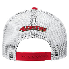 San Francisco 49ers Preschool Core Lockup Trucker Adjustable hat Scarlet - NFL