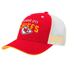 Kansas City Chiefs Preschool Core Lockup Trucker Adjustable hat Red - NFL