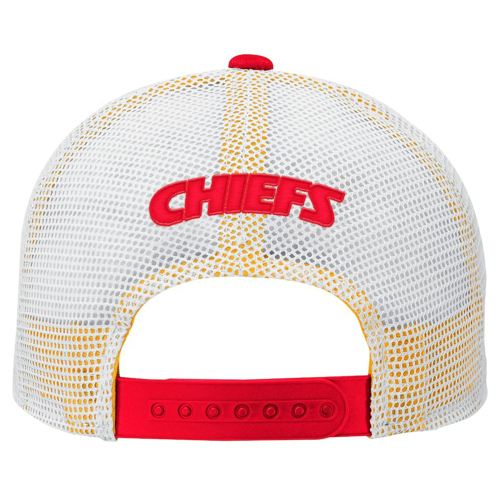 Kansas City Chiefs Preschool Core Lockup Trucker Adjustable hat Red - NFL