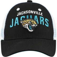 Jacksonville Jaguars Preschool Core Lockup Trucker Adjustable hat Black - NFL