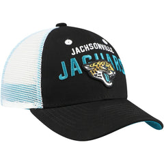 Jacksonville Jaguars Preschool Core Lockup Trucker Adjustable hat Black - NFL