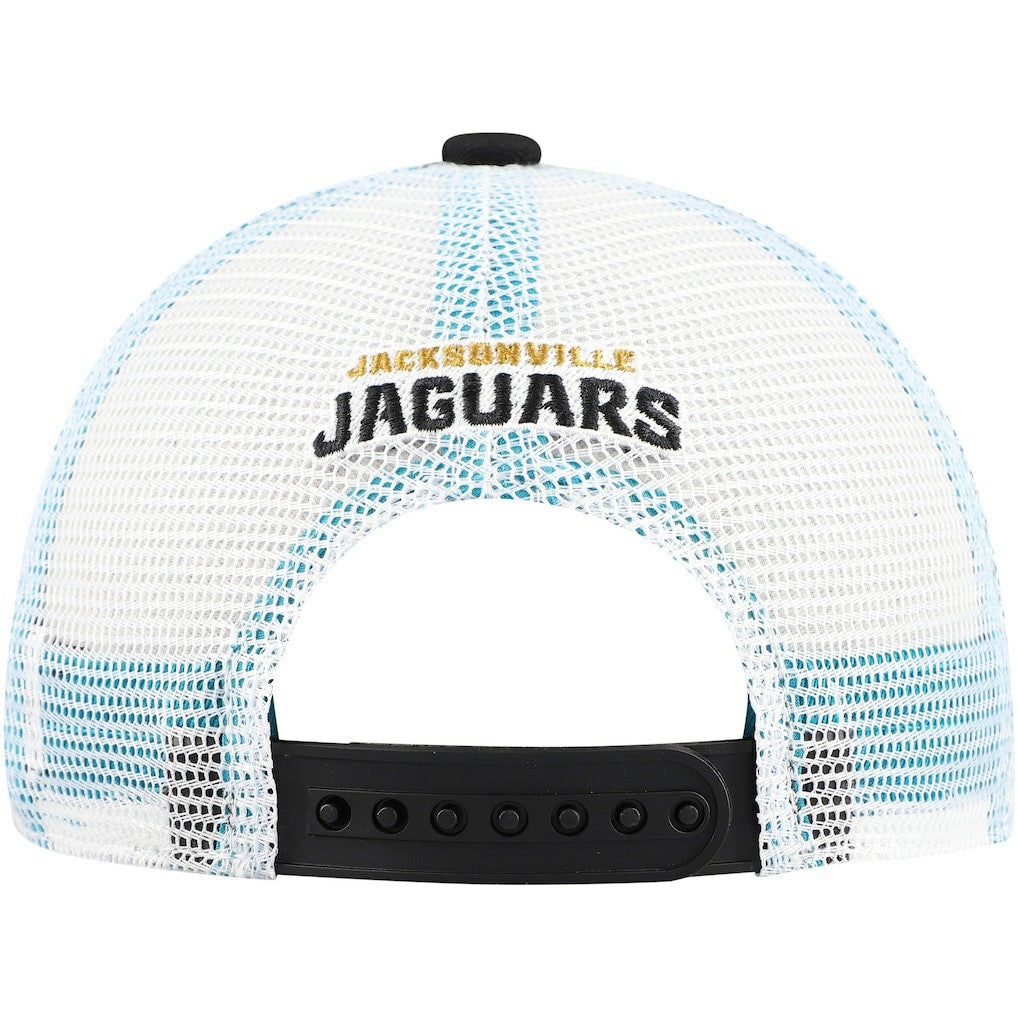 Jacksonville Jaguars Preschool Core Lockup Trucker Adjustable hat Black - NFL