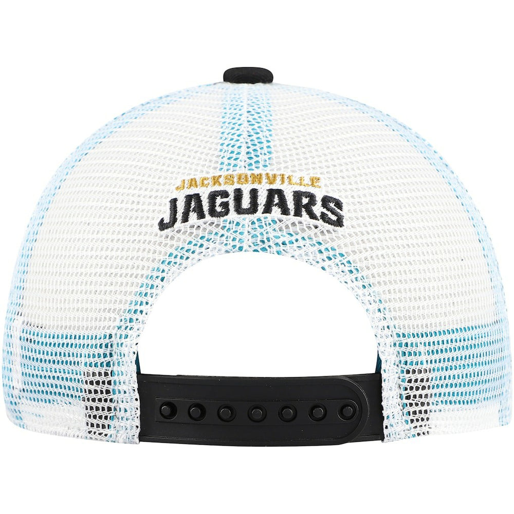 Jacksonville Jaguars Preschool Core Lockup Trucker Adjustable hat Black - NFL