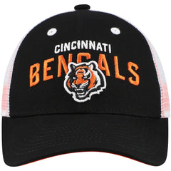 Cincinnati Bengals Preschool Core Lockup Trucker Adjustable hat Black - NFL