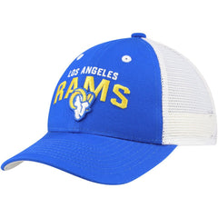 Los Angeles Rams Preschool Core Lockup Trucker Adjustable hat Royal - NFL