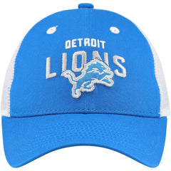 Detroit Lions Preschool Core Lockup Trucker Adjustable hat Blue - NFL