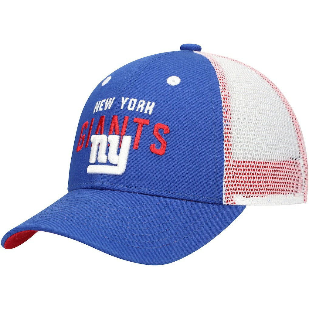 New York Giants Preschool Core Lockup Trucker Adjustable hat Royal - NFL